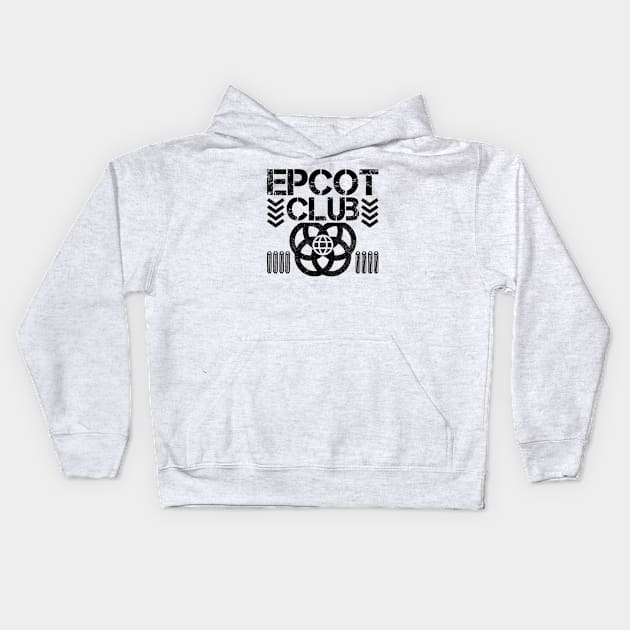 Epcot Club Kids Hoodie by buffben789